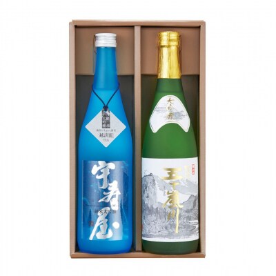 純米大吟醸 大吟醸 飲み比べ 720ml×2本 [福顔酒造] 【017S032】