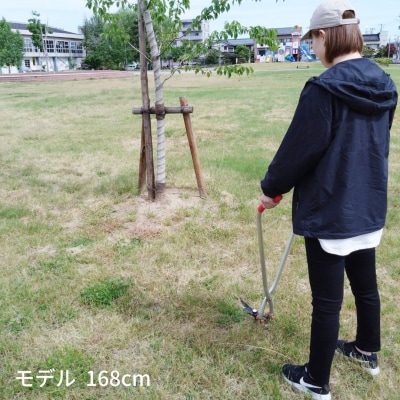 立ち作業用草刈りハサミ 草刈り鋏 除草 燕三条製 [株式会社オビタス]【013S072】