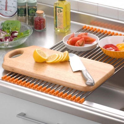 スノコロロ オレンジ キッチン用品 燕三条製 ステンレス製 [株式会社オビタス] 【011S113】