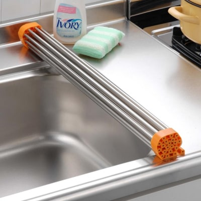 スノコロロ オレンジ キッチン用品 燕三条製 ステンレス製 [株式会社オビタス] 【011S113】