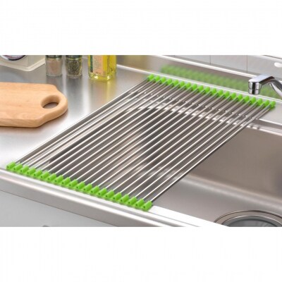 スノコロロ グリーン キッチン用品 燕三条製 ステンレス製 [株式会社オビタス] 【011S114】