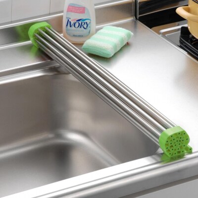 スノコロロ グリーン キッチン用品 燕三条製 ステンレス製 [株式会社オビタス] 【011S114】