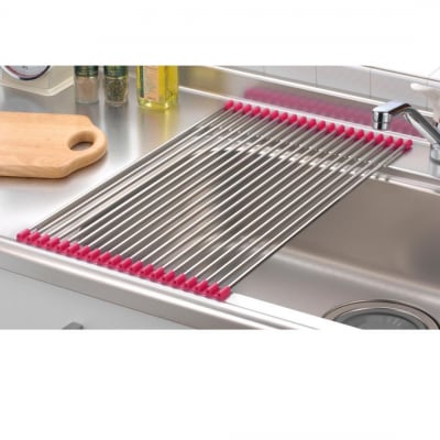 スノコロロ ダークピンク キッチン用品 ステンレス製 [株式会社オビタス] 【011S115】