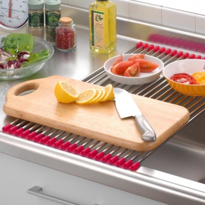 スノコロロ ダークピンク キッチン用品 ステンレス製 [株式会社オビタス] 【011S115】