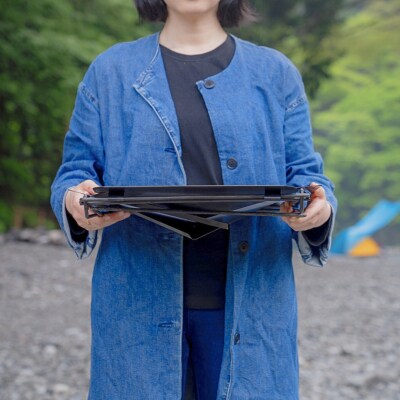 96【KURO】黒染め焚火台 焚き火台 キャンプ用品 アウトドア用品 【081S017】