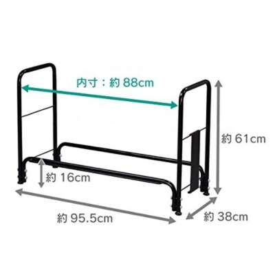 タイヤラック レギュラータイプ カバー付き 燕三条製 [川口工器]【042S006】