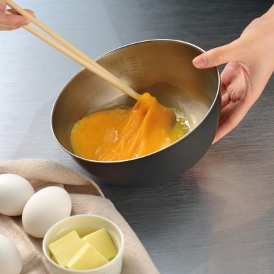 [燕三条おかって印] ステンレスざる・ボウルセット21cm キッチン用品 燕三条製【015S107】