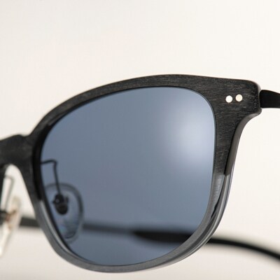 [ベルモント] 偏光グラス Soleil ブルーグレー(木目) マゼラン【088S009】