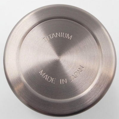 チタン 二重カップ 160ml キャンプ用品 アウトドア用品 [村の鍛冶屋] 【014S078】