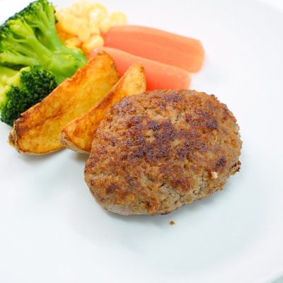 新潟県産和牛100%ハンバーグ 6コ入り ハンバーグ 挽肉ステーキ つなぎ無し 【018S052】