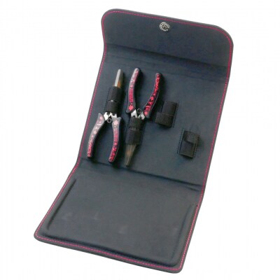 ぷらすの2本セット (刃付き丸・先曲り) アクセサリーレシピ付【022S062】