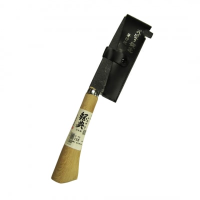 両刃ハシ鉈 鋼付 150mm アウトドア・キャンプ・山歩きに【019S071】