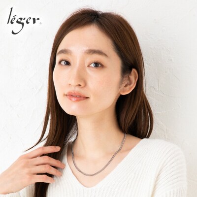 純チタンチェーン 45cm D45F [leger(レジエ)]【024S038】