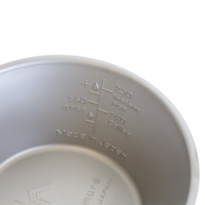 Titanium Ultra Light Sierra Cup【010S511】