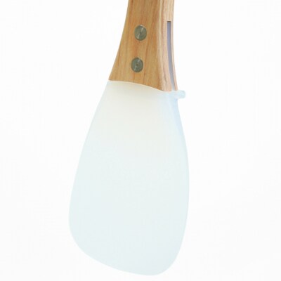 ターナー 舞 クリア×生成り ヘラ 耐熱260℃ フッ素加工  調理器具 【027S030】