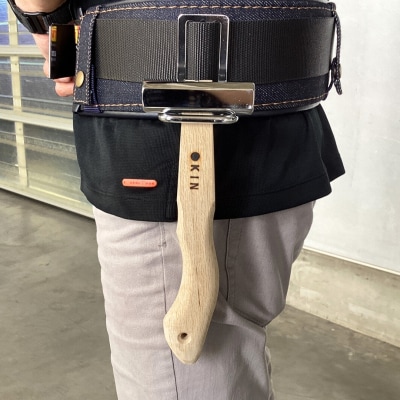 八角玄能 ミラー 300 蛇曲ショート 250mm ハンマー [マルキン印] 【029S023】