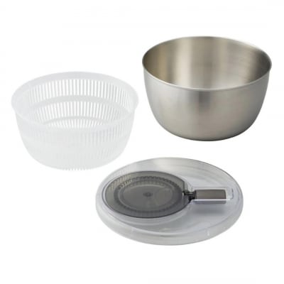 ステンレスサラダスピナー 調理器具 スライス器具 燕三条製【010S503】