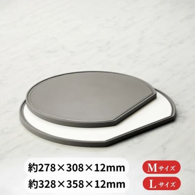 バイカラー 軽量・抗菌まな板(D型)Lサイズ 05060864 抗菌 調理器具【018S083】