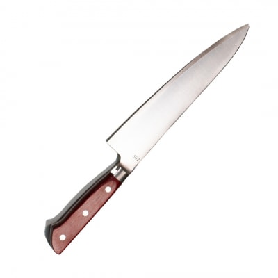 [成水] 粉末ハイス鋼割込 牛刀 刃部21cm 【061S010】