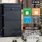 ポスト一体型二段宅配ボックス レシーボ TRP2-4583(BK) グリーンライフ【040S040】