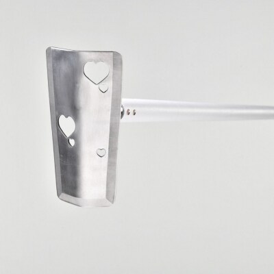 コンパクト鍬 ガールズガーデニング ハッピーハート ホワイト [浅野木工所] 【012S101】