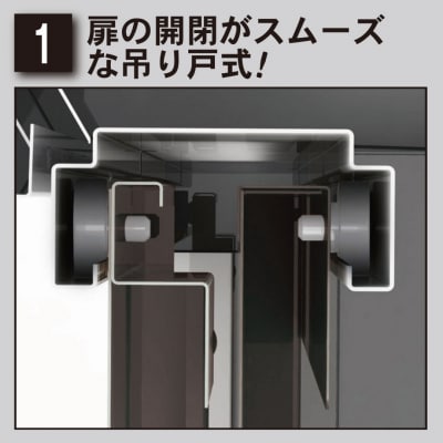 ファミリー物置ダシーレ1815 ブラック SRM-1815 BK/AGY 組立式 【934S001】