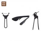 ピーラー 万能トング 缶切り セット(ブラック)  【020S087】