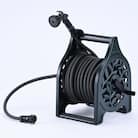 アルミ鋳物ホースリール グリーン 25m ガーデン用品  [グリーンライフ] 【040S042】