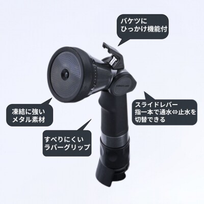 アルミ鋳物ホースリール グリーン 25m ガーデン用品  [グリーンライフ] 【040S042】