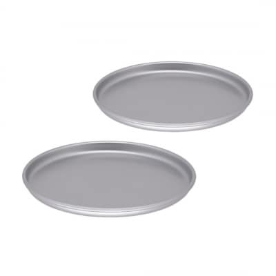 [ベルモント]アルミスモールディッシュ2枚組 アウトドア用品 キャンプ用品 【010S703】