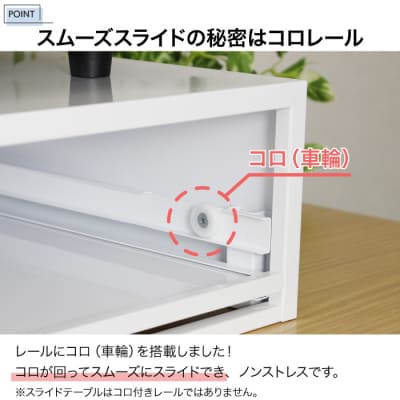レンジ下スライドラック ロータイプ 高さ15cm YK-1043 [川口工器]【038S021】