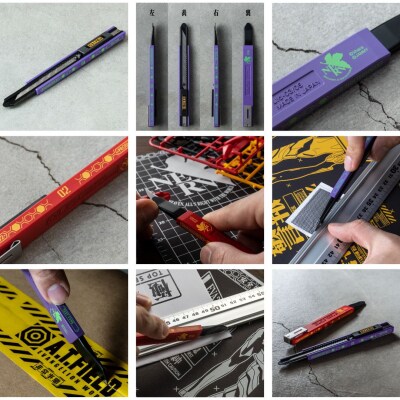 [A.T.FIELD]細工カッター初号機+2号機&カッターマット2号機セット 021S070