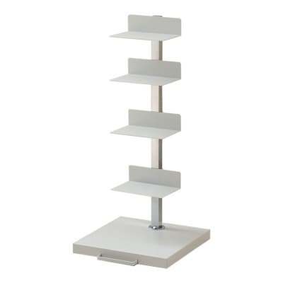 ブックタワー ロータイプ(5段)アイボリー DS142IV 【027S037】
