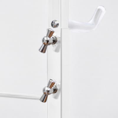 室内自転車スタンド 1台用 (ホワイト) 1436WH【028S044】