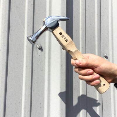 仮枠ハンマー ミラー 止付 小 名栗 ショート 250mm [マルキン印] 【051S008】