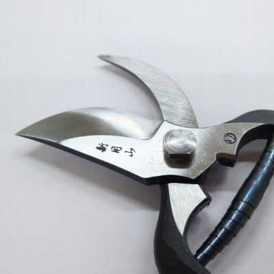 [新月山] 剪定鋏 225mm(9吋) 園芸刃物 はさみ ハサミ プロ仕様 燕三条製 032S039