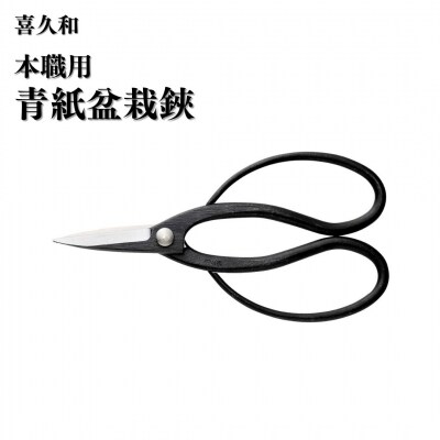 本職用青紙盆栽鋏 盆栽 盆栽道具 はさみ ハサミ 鋏 [喜久和] 【019S113】
