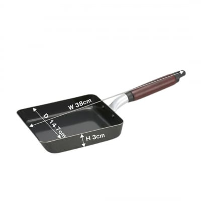 村の鍛冶屋 本格鉄製  玉子焼 15cm アウトドア キッチン IH  燕三条【012S146】