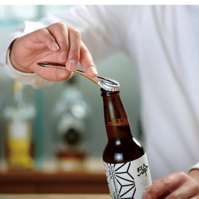 [SUWADA]ボトルオープナー サテン ステンレス製 燕三条 食洗機可 【019S120】