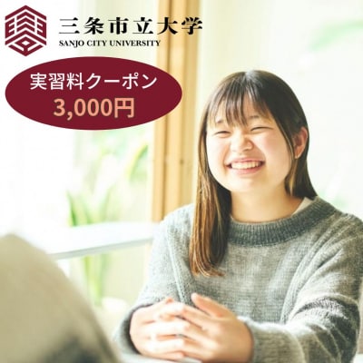 三条市立大学実習料クーポン 3,000円 【010S785】