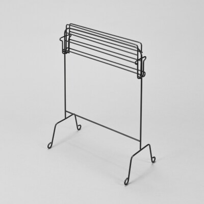 タオルスタンド ブラック 折り畳み 折りたたみ スリム コンパクト 新生活 【014S145】