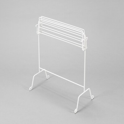 タオルスタンド ホワイト 折り畳み 折りたたみ スリム コンパクト 新生活 【014S146】