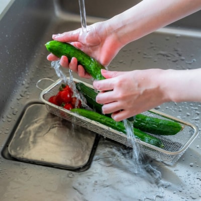 すっきり暮らす食洗機かごロングタイプ ビーワーススタイル 【010S784】