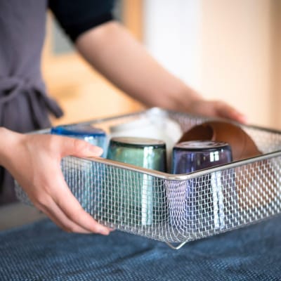 すっきり暮らすセット(スクエア+ディッシュラック+マット) ビーワーススタイル 【020S108】