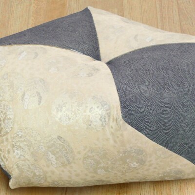 お手玉型座布団 ブルー(BL) 正座 あぐら 座布団 【021S083】