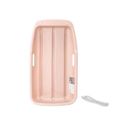 グラス&スノーボート 大 ピンク 2個セットそり ソリ 子供用 芝生 春冬兼用【010S845】