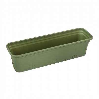 テラスプランター モスグリーン 6個セット 軽量 割れにくい おしゃれ 植木鉢 【010S851】