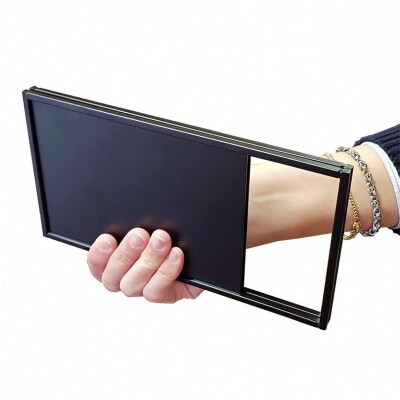 卓上A型看板 ブラックボード スチール製 マグネット 【010S829】