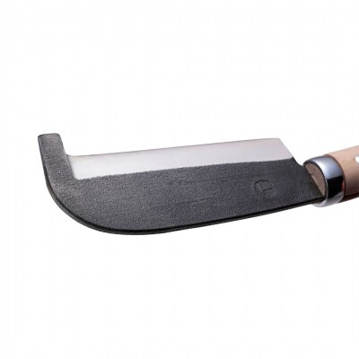 [TEPPA] 焚火鉈 弥彦 ヌメ革 専用革ケース付 ナタ なた 薪割り【029S044】