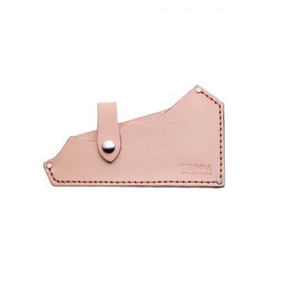 [TEPPA] 薪割鉈 守門 ヌメ革  専用革ケース付  ナタ なた 薪割り【035S031】